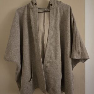 Aerie Gray Hooded Jacket